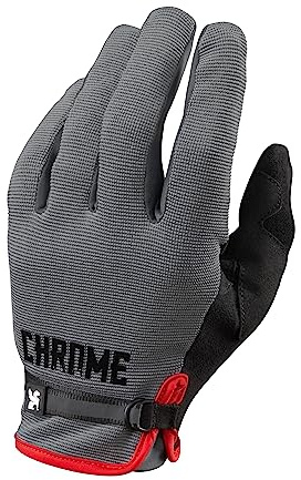 Chrome, grau / schwarz, L