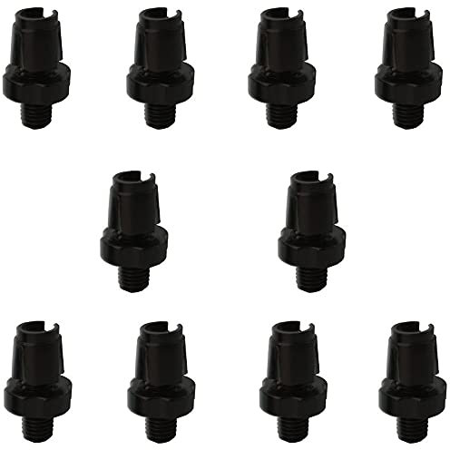 SWENSENLin 10 Pcs Bike Brake Cable Lever Barrel Adjusters Nut Adjusting Screw Fastener Bolt Brake Accessories Aluminum Alloy M7 Mountain Bike Brake Handle Lever Adjuster for Mountain Bike