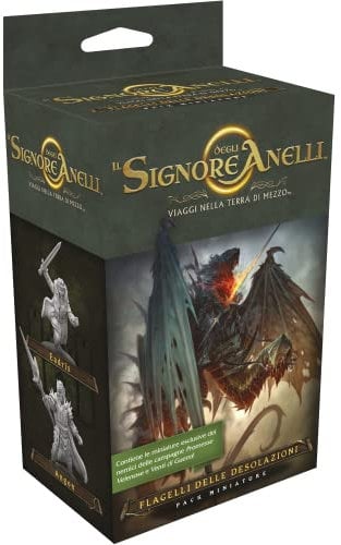 Asmodee - Der Herr der Ringe, Reisen in Mittelerde: Geißeln der Verödungen - Erweiterung des Brettspiels, italienische Ausgabe