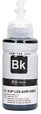 Drucker tinte Flasche Nachfüllung Ersatz zubehör für 672 L360 L380 L351 L1300 L383 L565 Drucker tinte(Schwarz)