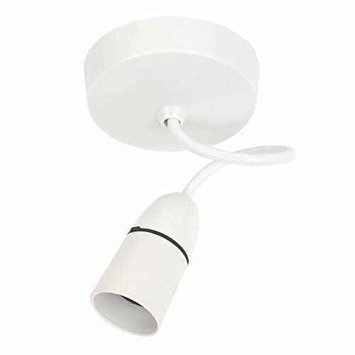 LUXE DIVA Ceiling Light - Vintage lamp - Hanging Light Plastic Lamp Hanging Holder for Living Room, Dinning Room and Bedroom Ceiling Lights Home Decor (6 Inch (Pack of 1))