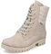 Rieker Damen Schnürstiefeletten 78520, Frauen Stiefeletten,Kurzstiefel,uebergangsschuhe,uebergangsstiefel,schnürboots,beige (62),41 EU / 7.5 UK