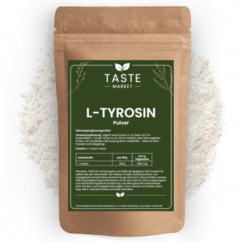 200 g L-Tyrosin Pulver | Reine Aminosäure | Tyrosine | Nahrungsergänzungsmittel