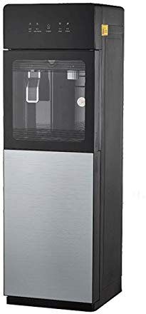 JBKNAN Bottom Loading Floor Standing Water Dispenser-Cold Hot Dual Function,Cold Water Cup Design-Instant Water Dispenser Ideal For Home Office Chilled,3 Colors To Choose From (Color : Silver)