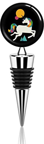 To Be A Unicorn Wine Bottle Stoppers Cute Wine Saver Plug Wine Outlet Cap Beverage Bottle Stoppers