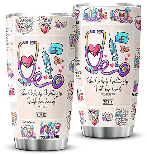 Skinny Tumbler 590ml Insulated Travel Cup with Straw and Lid Tea Cup for Valentine's Day Dad Mom Nurse Quilt