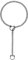 Eigso Y Lariat Link Kette Halskette für Frauen Männer Unisex Vintage Cute Goth Katze Choker Kragen für Frau Mann