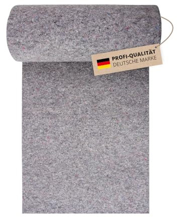 4x Alfa Teichvlies Schutzvlies 500 g/m² - 1 m x 50 m - zum Schutz der Teichfolie vor Beschädigungen, Schutzvlies für Ihren Poolboden