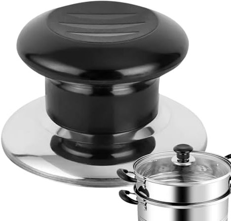 Botones de tapa de olla, tirador de tapa de olla, botones de repuesto para tapa de utensilios de cocina, resistentes al calor, botones de repuesto, para olla, hervidor de agua