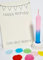GLOWYBOX Pustekuchen Geburtstags Geschenk kleiner Kuchen Mitbringsel Geburtstagsgeschenk Kollegin kleiner Geburtstagsgruß Gebburtstagsgeschenk klein Damen Wundertüte Happy Birthday Pustekuchen