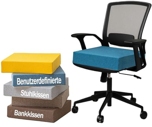 Sitzkissen Bank Innen Leder Nach Maß, Wasserdicht Bankkissen Kunstleder In 100 Farben, Bankauflage Nach Maß, Abnehmbarem Gartenbankauflage, FüR Den AußEnbereich, GartenmöBel, Terrasse,Dicke 5cm