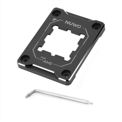 FRCPUAM5 - Soporte de fijación para CPU AM5, soporte Secure Frame anti-pliegue para CPU AM5, marco de contacto, negro