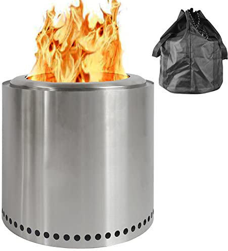 Campingkocher Holz Mini Solo Herde Edelstahl Backpacking Tragbares kleines brennendes Feuer für Picknick BBQ Camp Wandern