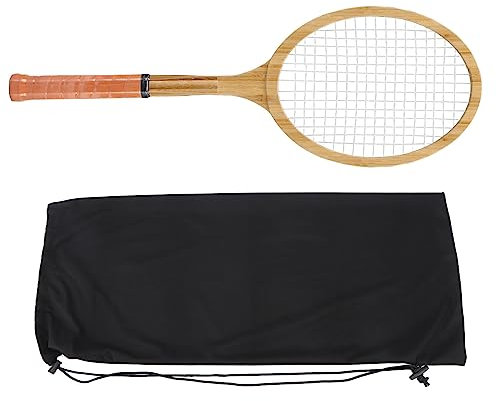 AKLOSIPY Vintage Hölzerne Retro -Tennisschläger Gedenksammlung - Exquisite Dekor für Tennisliebhaber