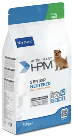 Veterinary HPM Senior NEUTERED Dog Small & Toy 7 kg