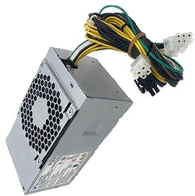 Hattba Fuente de alimentación eficiente para ordenador de sobremesa con bajo ruido para conmutar escritorios, chasis, fuente de alimentación, actualización de componentes de computadora de escritorio