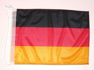 Bootsflagge Deutschland 25 x 40 cm