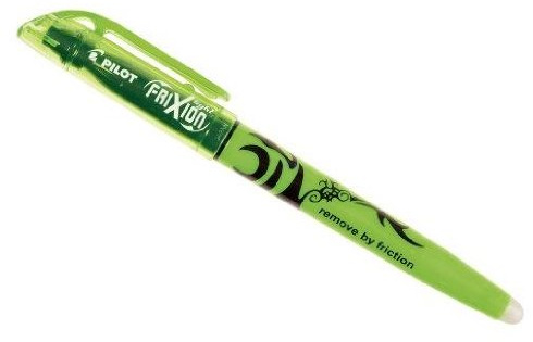 Pilot FriXion Light Highlighter Eraser Rewriter Line Width 3.5mm Green Ref 469101204 [Pack 12]
