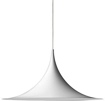 GUBI Semi Pendelleuchte ø60 cm, weiß matt, ø60 cm