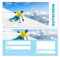 20 Stück Premium Geschenkgutscheine (Ski-678) - Ein schönes Produkt für Ihre Kunden Gutscheine Gutscheinkarten für Bereiche wie Sport, Reisen, Reisebüros, Urlaub, Skifahren, Erholung, Winter und vieles mehr