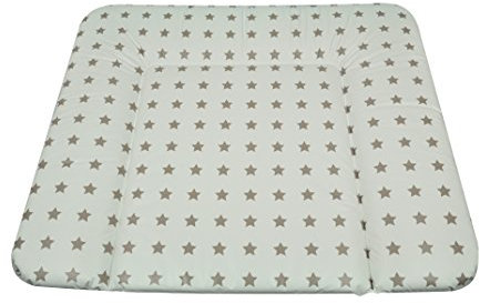 Asmi Wickelauflage Soft 75/85 cm Sterne Taupe