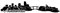 skyline4u Amsterdam Aufkleber Amsterdam Skyline viele Farben in 8 Größen und 25 Farben (30x5,4cm schwarz)