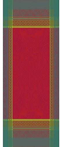 Garnier Thiebaut Tischläufer Isaphire Rubis 54 x 149 cm