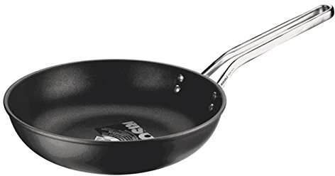 Padella alta saltare antiaderente professionale risoli' cm. 28