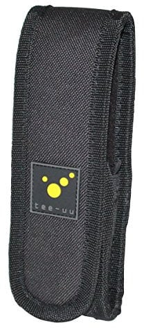 tee-uu LED Maxi Taschenlampen-Holster (geeignet für Geräte mit Einer Länge von 13-17cm)