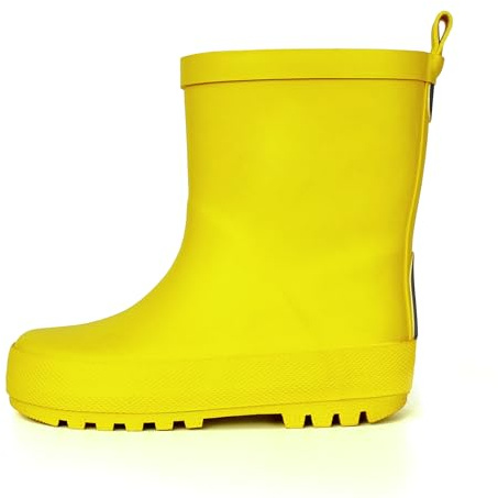 Druppies Jungen Unisex Kinder Regenstiefel Gummistiefel, Gelb (Bright Yellow 011), 29 EU