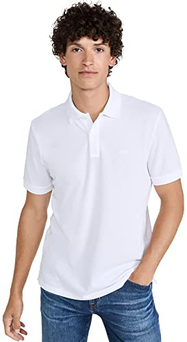 BOSS Hugo Men's Pallas Polo Shirt, White, XXL