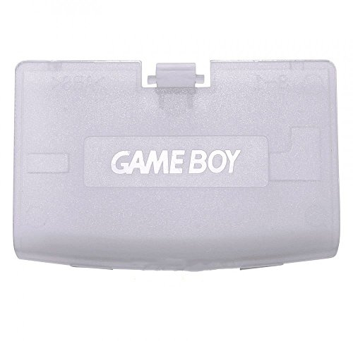 Plastic Battery Cover Door Part for Game Boy Advance GBA Console (clear purple)