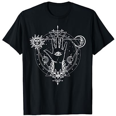 All seeing Eye Mystic T-shirt Blackcraft Clothing Gift T-Shirt