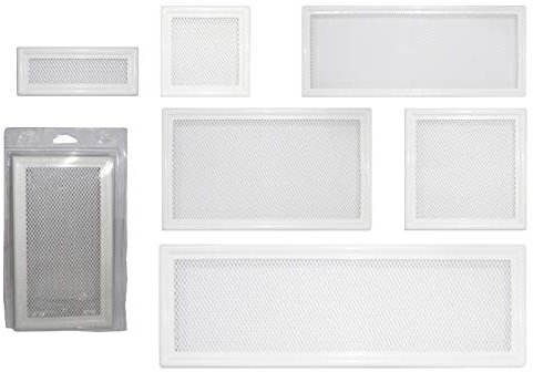 REJILLA VENTILACION BRONPI SERIE MALLA BLANCA (20 X 50)