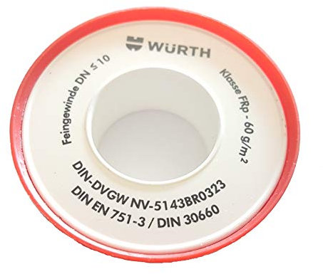 Wurth 0985030160 - Nastro sigillante in PTFE