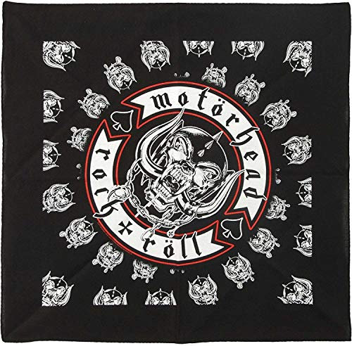 Motörhead Bandana Kopftuch Halstuch Classic Biker Logo Rock & Röll Motorhead