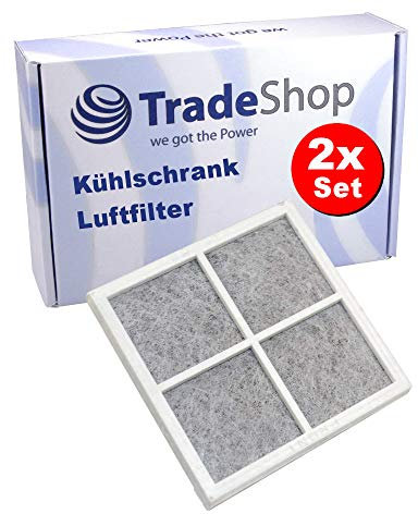 2x Trade-Shop Replacement Air Filter Replaces LG ADQ73214404 ADQ73334008 ADQ73334003 LT120F ADQ73214402 ADQ73214403 46-9918 469918 9918 9918 / Fridge Filter