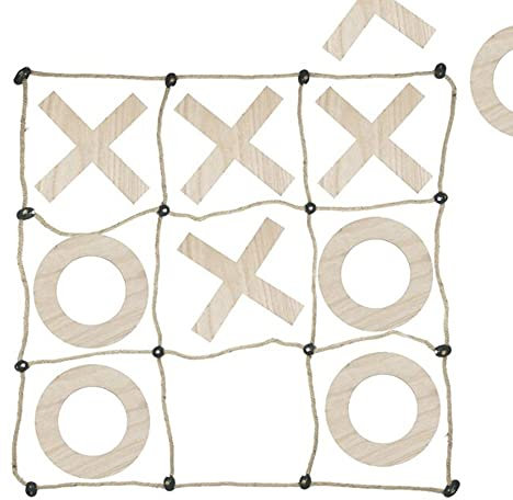 Outdoor Tic Tac Toe Spiel X und O