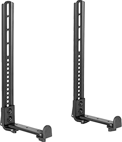 VIVO Steel Soundbar Bracket Speaker Mount with Non-Slip Base, Above or Below Wall Mounted TV, Fits Most VESA Patterns, 33 lbs Capacity, Mount-SPSB5