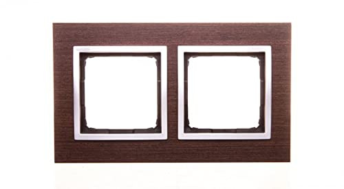 Simon 54 Nature 5902787559885 Rahmen Doppelholz Wenge DRN2/84 Contact Simon
