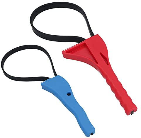 AB Tools Boa Constrictor Strap Wrenches Rubber 16-90mm Multipurpose DIY Plumbing Pair