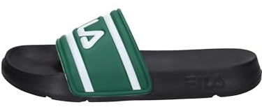 FILA MORRO BAY slipper, Slide Sandal, Verdant Green-Black,