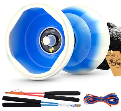 MD01 Chinese Yoyo for Kids and Adults, Professional Triple Bearing Diabolo