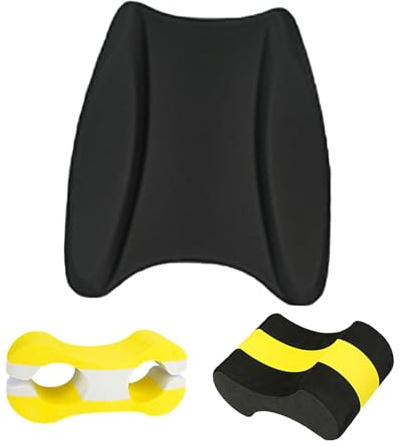 JISADER Pull Buoy Leg Float Set, Schwimmtrainer, Kickboard Schwimmtrainer Hilfe für Wassersport
