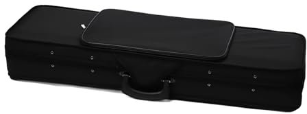Leichter 4/4-Geigenkoffer, Rechteckiger Hartschalenkoffer aus Ox -Stoffschaum, Vielseitige Geigenbox f¨¹r Reisen und Auftritte,Geigenzubeh?r