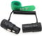 HangTon Cable de audio XLR de ángulo recto de 3 pines macho a hembra para Sony FX3 FX9 Canon, micrófono, grabadora, mezclador, dispositivos de sonido, zoom zaxcom, perfil bajo, bobina trenzada negra