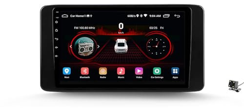 Rádio De Carro para Skoda Rapid 2 2019-2023 Android Autorrádio Bluetooth 10.1 Ecrã Tátil Com GPS WiFi Câmara Traseira Rádio Carro Com Mirror Link FM RDS Rádio Car-Play Android Auto,M95s