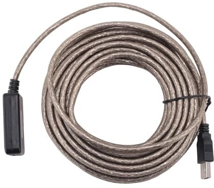 Wanjorlay 10M USB 2.0 Extension Active/Repeater 480 Active USB Extension Cable