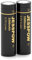 Batteria 3,7V Ricaricabile, 2 Pezzi Piano Piatto batteria 3,7 Volt, per Torcia, Lampade Frontali (Flat Top, Batteria Non-AA)