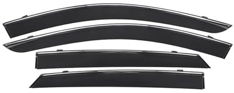 ILQNZCNM Fenstervisier, kompatibel for Hyundai Elantra Avante I30 Limousine CN7 2021 2022 2023 2024, Windabweiser, Sonnenschutz, Regenschutz, Autozubehör